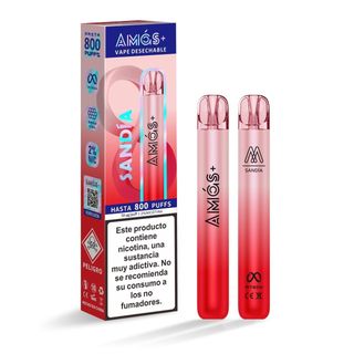 AMas+ vape desechable sabor sandia