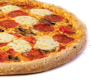 Итальянская с моцареллой и пепперони на традиционном тесте 30 см 
