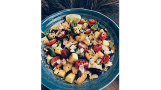 Sałatka z Krewetkami