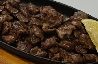 Пилешки сърца със соев сос (180г)