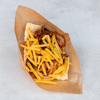 Kebab w bułce amerykański