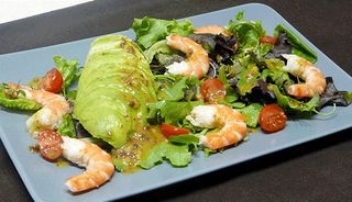 Salade Avocat & Crevettes