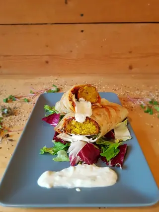 Falafel wrap