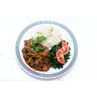 Ugali beef wetfry