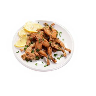 Plato De Ancas De Rana A La Plancha