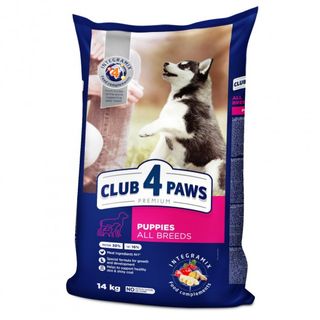 Club 4 Paws Premium сухий корм для цуценят всіх порід З високим вмістом курки