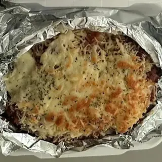Papa gratinada con barbacoa