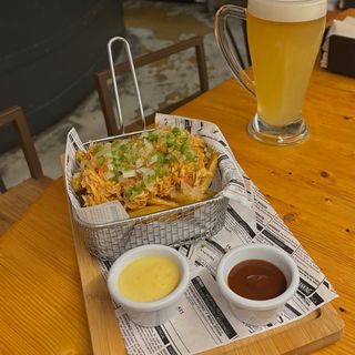 Patatas Pulled Chicken