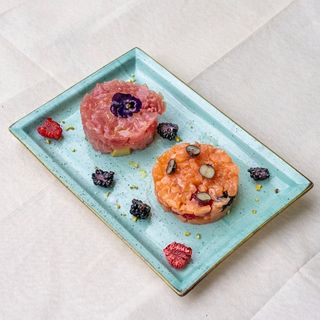 Bis di tartare- Tonno e salmone 