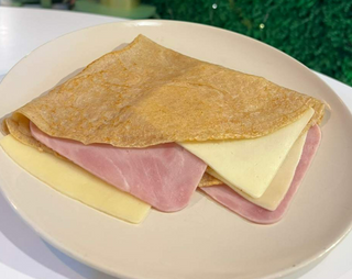 Crepes jamón y queso