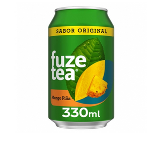 Fuze Tea Mango Piña lata 330ml.