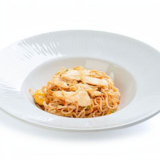 176. Spaghetti cinesi con pollo