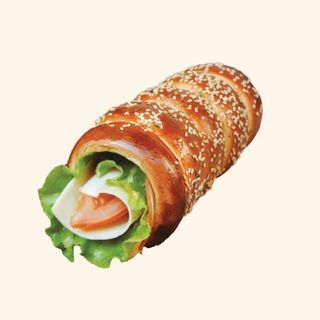 Кюртош солоний з шинкою