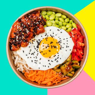 Hot Buldak Chicken Bibimbap