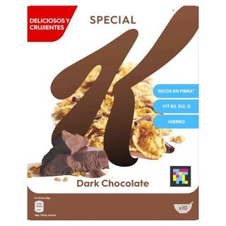 Cereales Con Chocolate Negro Special K Kellogg'S 375 Gr.