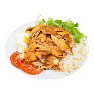 Menú Plato Kebab Mixto Con Arroz Y Bebida