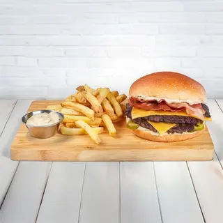 THE PERFECT DOUBLE BURGER