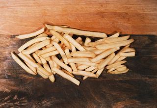 Cartofi Prăjiți Pai Cu Sare