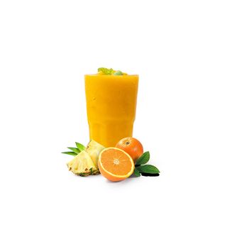 Jus d'orange et ananas