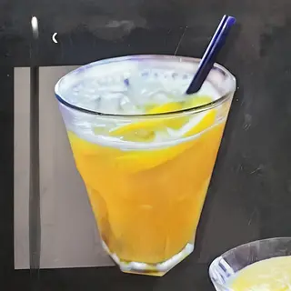 Homemade Ice Tea Mango