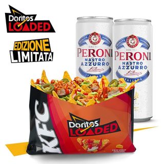 Menu Peroni Doritos Loaded Bag Spicy