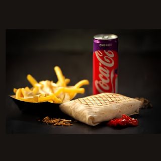 Tacos Nuggets + Frites + Salade Coleslaw + Soda 25cl