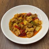 Пилешка яхния със зеленчуци (250гр)