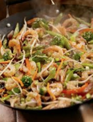 51 Gambas Con Chop Suey