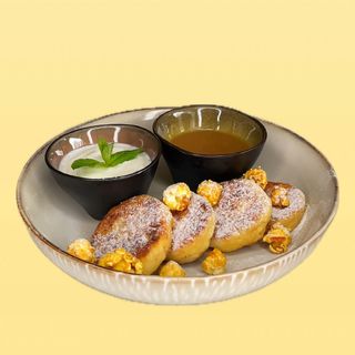 Сырные Булочки С Соленой Карамелью/ Brânzoaice Caramelă Sărată 