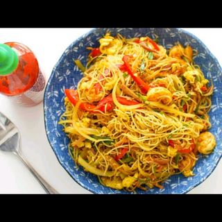 Egg Fried Rice Noodles