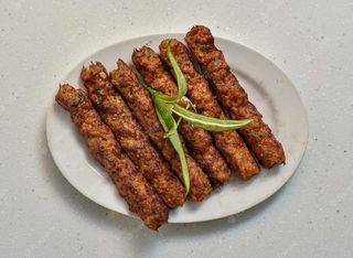 Seekh kebab piccante