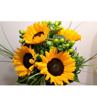 Bouquet di girasoli