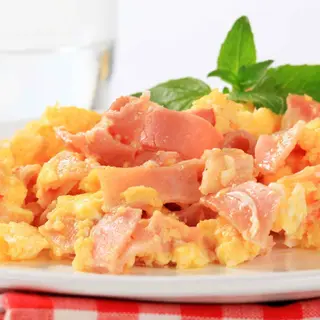 Huevos Revueltos Con Jamón
