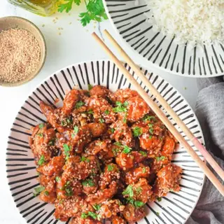 Pollo con Sésamo