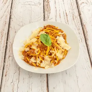 Spaghetti a la boloñesa