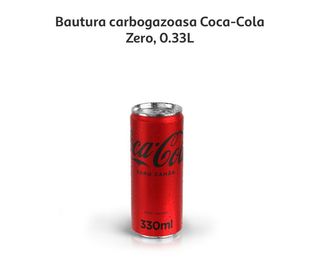 Coca-Cola Zero Doză 0,33l