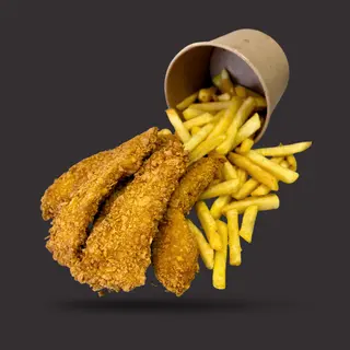 Meniu Crispy de pui - 5 buc