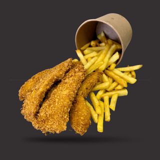 Meniu Crispy de pui - 5 buc