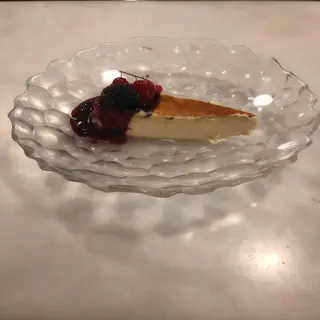 Tarta de queso y frutos rojos