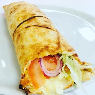 Pizza roll kebab