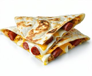 Piadina con hot dog