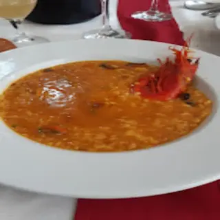 Arroz Caldoso con Bogavante (para dos personas) 