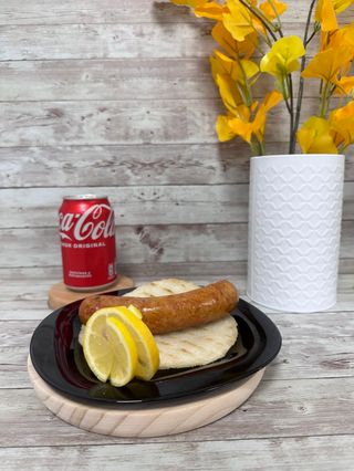 Chorizo Con Arepa