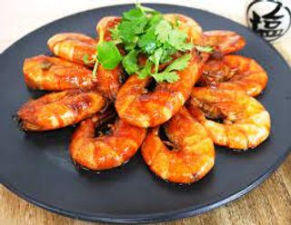 Braised Prawns Chilli Garlic