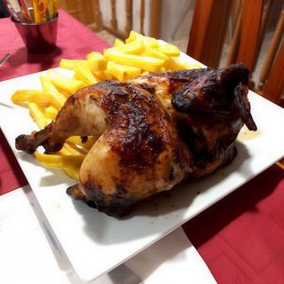 1/2 Pollo  A  La Brasa