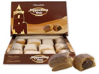Miguelitos de la Roda chocolate (12 uds.)