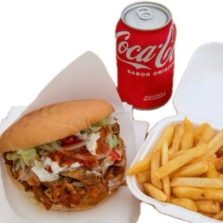 Menú Pan Pita Kebab