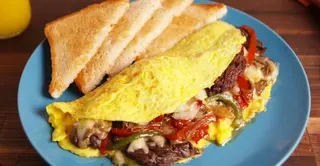 Omelette with vegetables 350 gr