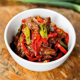 Beef In Hot and Sweet Sauce