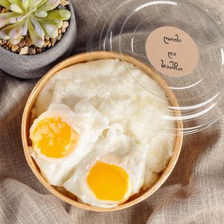 ღომი შემწვარი კვერცხით 500გრ